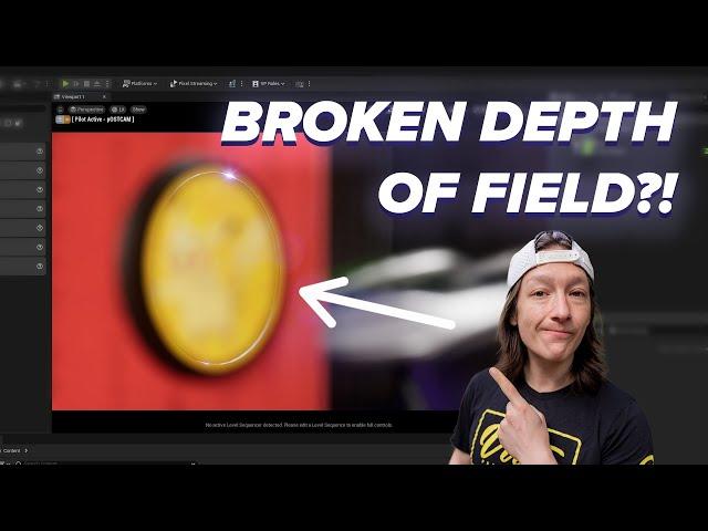 Fix Broken Depth of Field in Unreal Engine 5