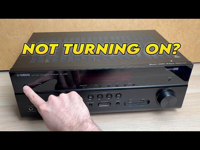 How to Fix Yamaha AV Receiver Not Turning On