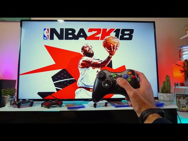 Testing NBA 2K18 On The Xbox 360- POV Gameplay Test, Impression