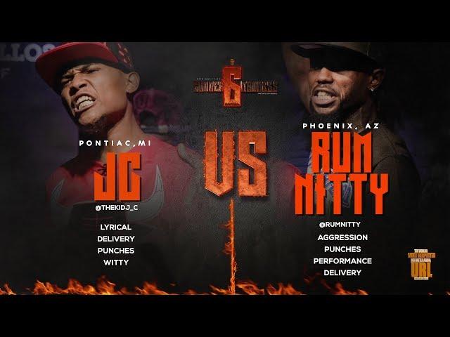 JC VS RUM NITTY SMACK/ URL RAP BATTLE | URLTV