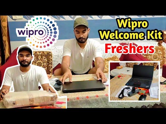 Wipro Welcome kit for Freshers | Wipro laptop Unboxing | Campus Placement | Chandigarh University