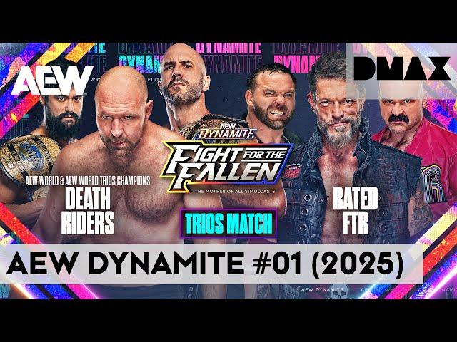 AEW DYNAMITE | Episode 01 (2025) (Ganze Folge) | DMAX