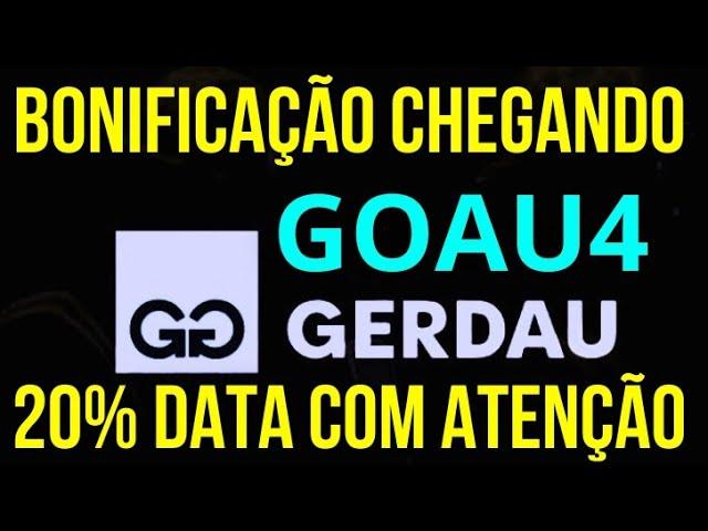 GOAU4 GERDAU POLÍTICA DE DIVIDENDOS E BONIFICAÇÃO NO RADAR #goau4 dividendos #ggbr4 vale a pena