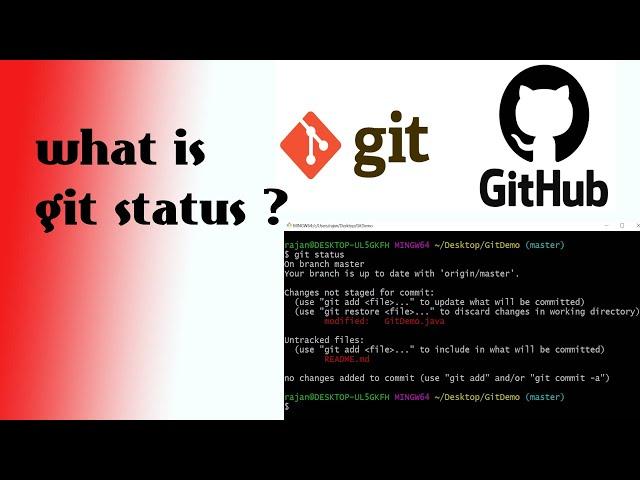 Git status command