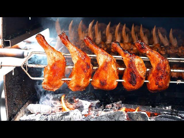 STREET FOOD in PENANG! NIGHT MARKET / Malaysia / New Lane Street Foodstalls Night Market