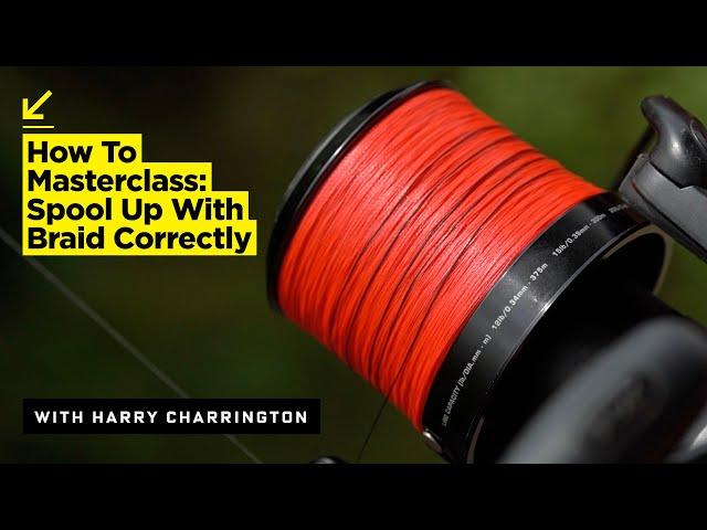 How To Correctly Spool Up Braided Main Line | Carp Fishing Tricks and Tips 2020