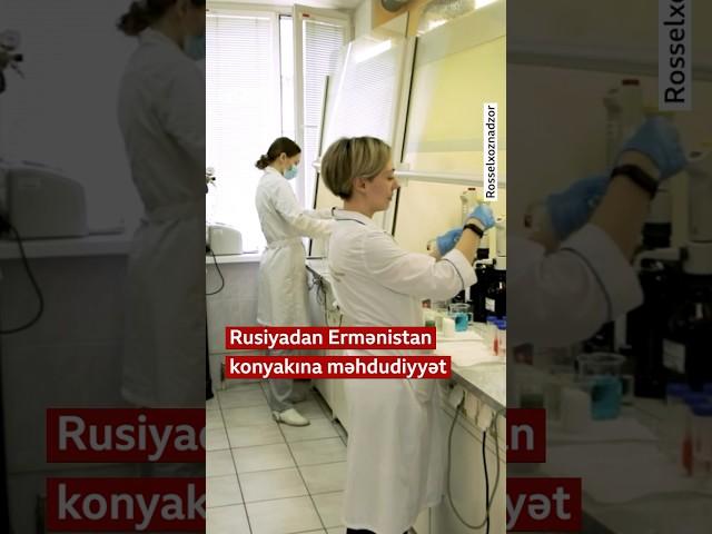 Rusiyadan Ermənistan konyakına məhdudiyyət