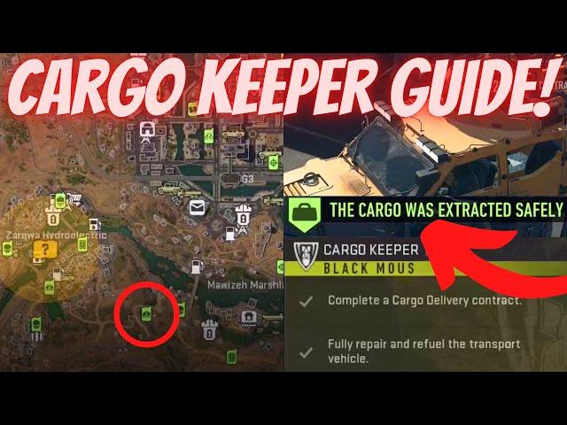 How To Complete CARGO DELIVERY Contract & Fully Repair/Refuel the Transport Vehicle! (MW2 DMZ Guide)