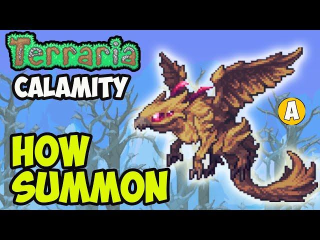 Terraria Calamity Mod 1.4.4.9 How To Summon THE DRAGONFOLLY BOSS (2024)