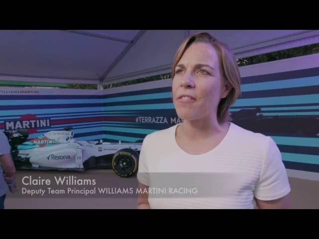 Interview with Claire Williams about Felipe Massa's retirement | AutoMotoTV