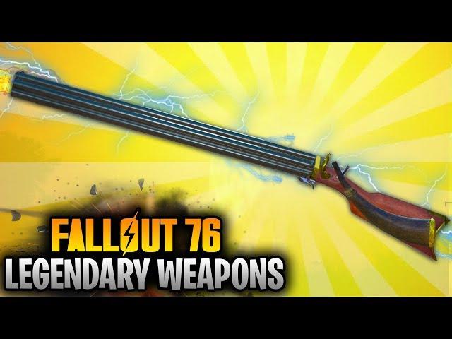 Fallout 76 Top 10 Legendary Unique Weapon Locations! (Fallout 76 Best Weapons #1)