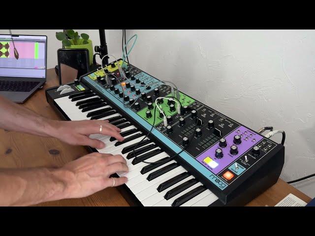 Moog Matriarch Challenge [Day 23] Noise only - Make the synth sweat