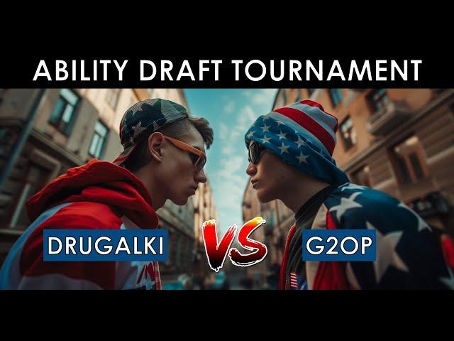 Ability draft tournament | Drugalki vs  G2OP | Upper Bracket | Game 1