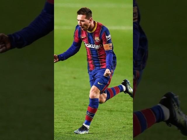 Why Lionel Messi Never Does the Iconic Knee Slide Celebration!  #football #shorts #messi