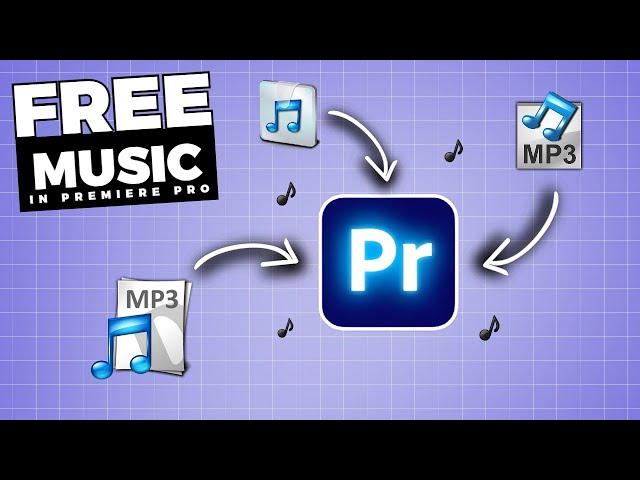 How To Get FREE Licensed MUSIC In Premiere Pro 2025