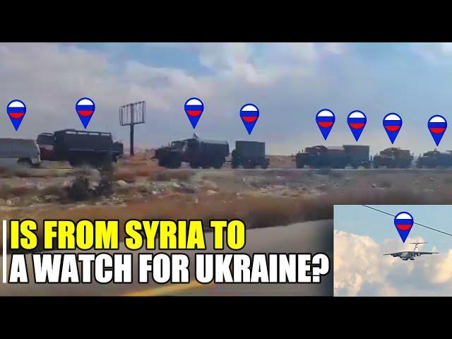 WHAT'S UP! Large Russian convoy returns to main base on Syrian coast