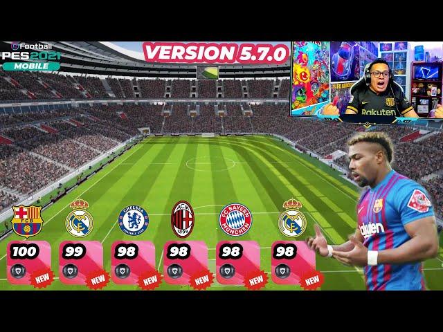 ASÍ ES EL NUEVO PES 2021 MOBILE 5.7.0 FICHAJES DE INVIERNO 2022 VERSIÓN FINAL!!!