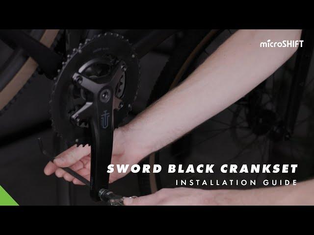 Sword Black Crankset: Installation Guide