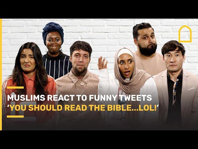 "YOU SHOULD READ THE BIBLE!"  Muslims React To Funny Tweets About Islam | Musconceptions Ep. 1