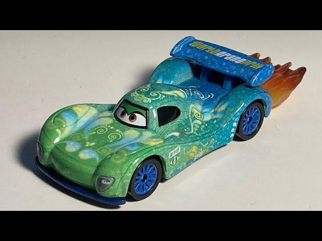 Disney Cars Carla Veloso with Flames Diecast Review