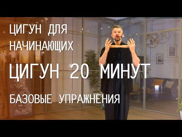 Цигун для начинающих / Базовые упражнения  / Видео уроки для занятий дома / 20 минут