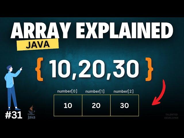 Introduction to Arrays in Java | Chapter-31 | Java Tutorial For Beginners