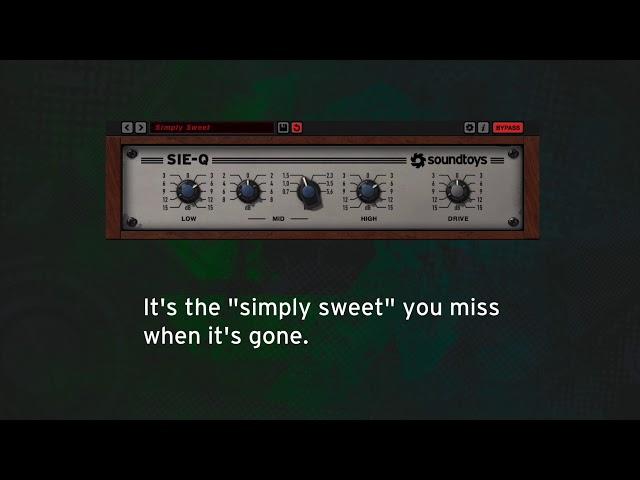 Sie-Q - Simply Sweet EQ