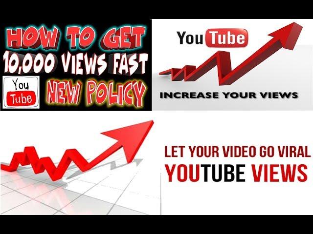 The best way to get more views on youtube 2017/2018