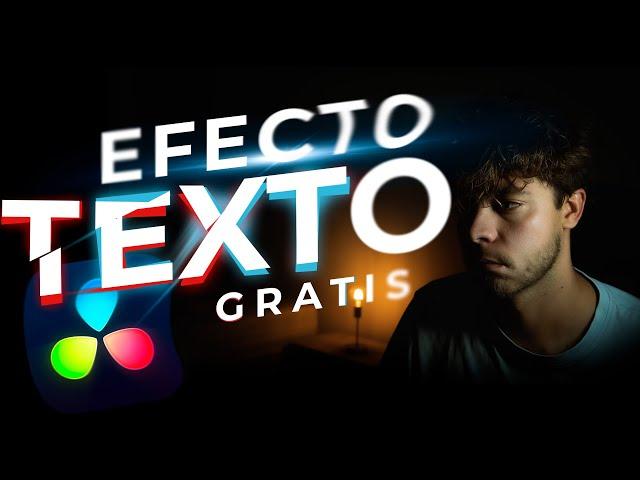 4 EPICOS Efectos de Texto para VIDEOS | Davinci Resolve Gratis