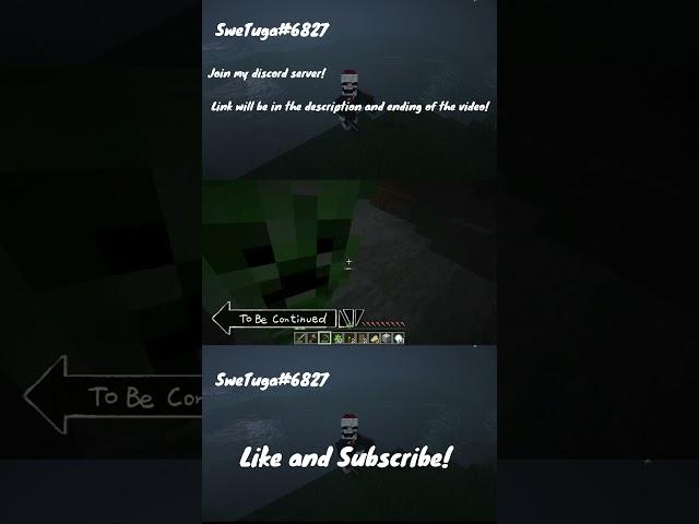 I almost got died in minecraft hardcore #Shorts