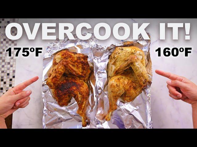 If you brine turkey, try overcooking it!