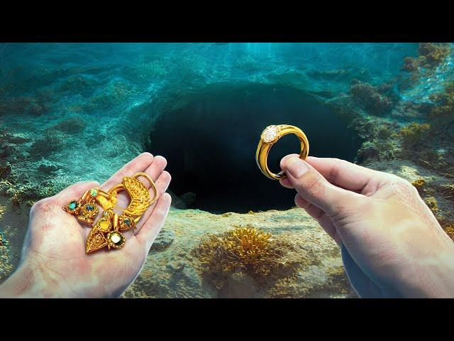 I Found Lost Treasure Underwater Metal Detecting!