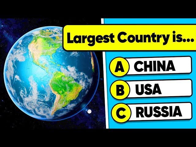 How Good is Your Geography Knowledge?  Geography General Knowledge Trivia Quiz | Monkey Quiz