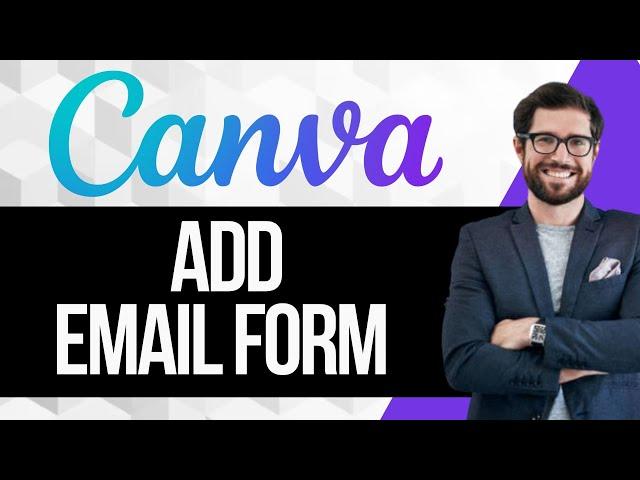 How to Add an Email Form to Canva Website