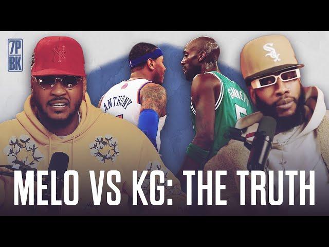 The TRUE Story of the Near Fight Between Carmelo Anthony & Kevin Garnett According to Iman Shumpert