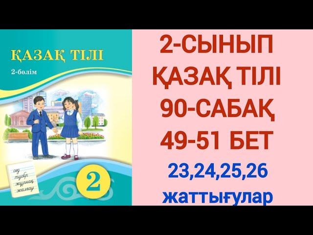 2-СЫНЫП | ҚАЗАҚ ТІЛІ | 90-САБАҚ | ЗАТ ЕСІМ