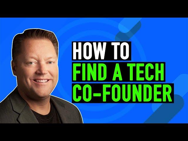 How to Find a Technical Cofounder? (Feat John Richards - Startup Ignition)