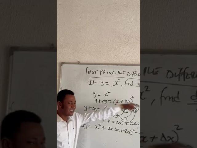 Differential Calculus lecture 12 (First Principle Differentiation).