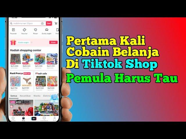 Cara Belanja Di Tiktok Shop Pertama Kali Untuk Pemula