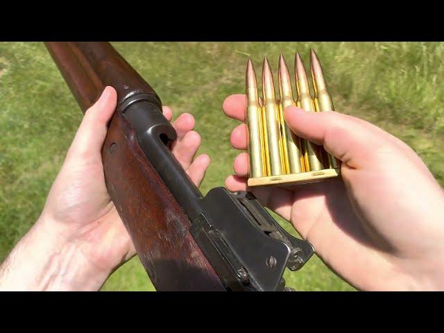 US M1917 (Rifle) POV firing