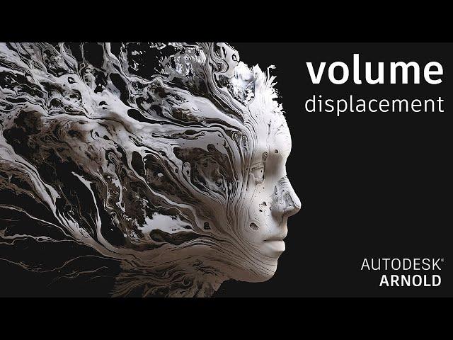 Arnold tutorial - Using volume_displacement in MtoA