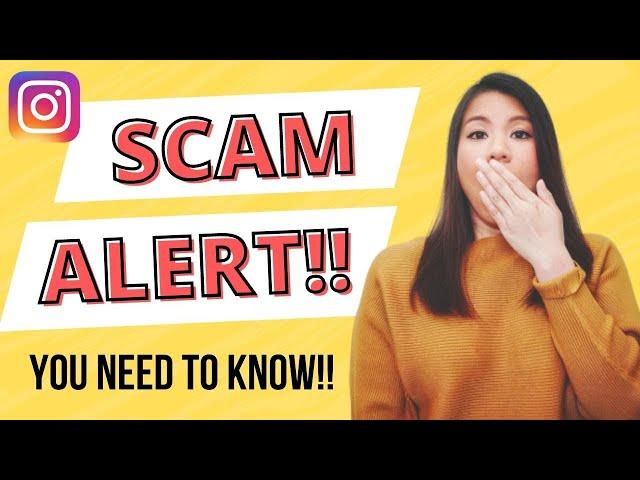 SCAM ALERT! Instagram influencer and brand ambassador SCAM (2018) #instagramscam #instagramhack