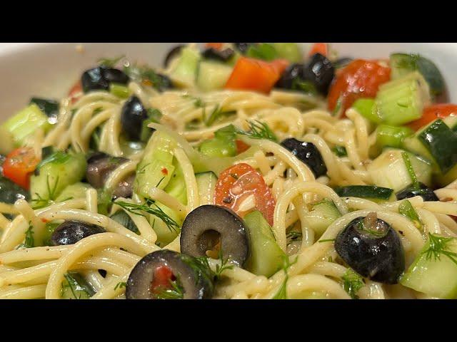 Garden Fresh Spaghetti Salad