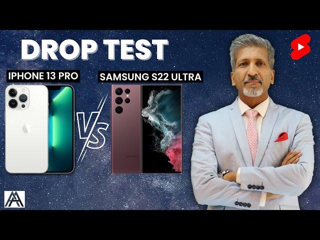 iPhone 13 Pro VS Samsung S22 Ultra Drop Test | Tech Comparison | #iPhone #samsung I #droptest