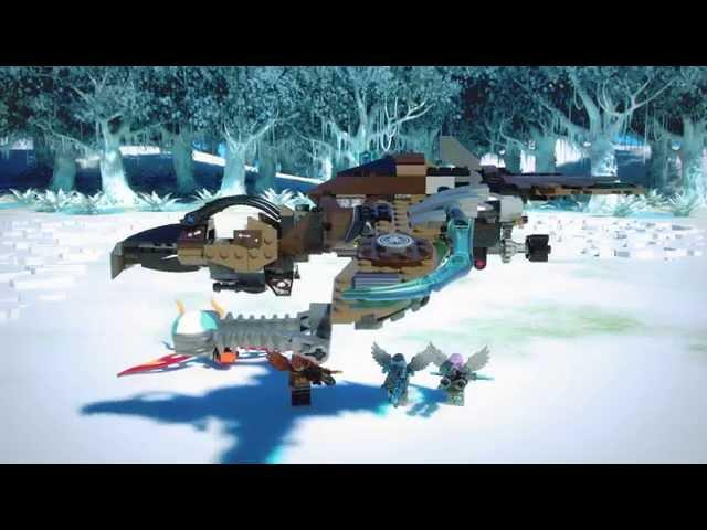 Lego 70228 | Chima | Vultrix's Sky Scavenger | Lego 3D Review