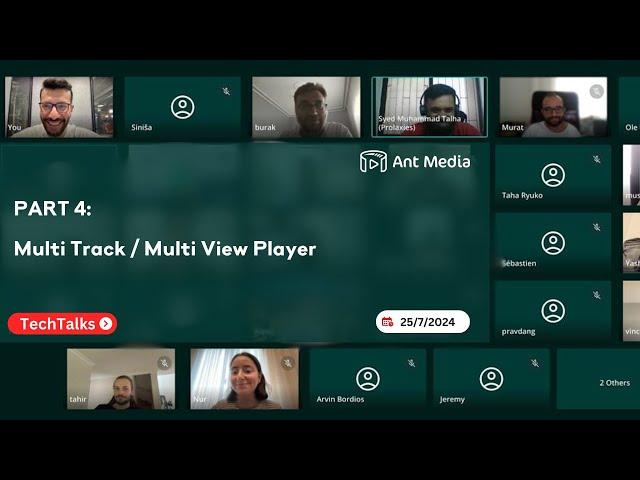 TechTalks ⏐ Part 4: Multi Track / Multi View Player