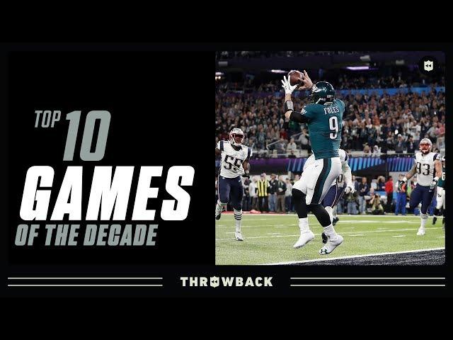 Top 10 Games of the 2010's! | NFL Throwback