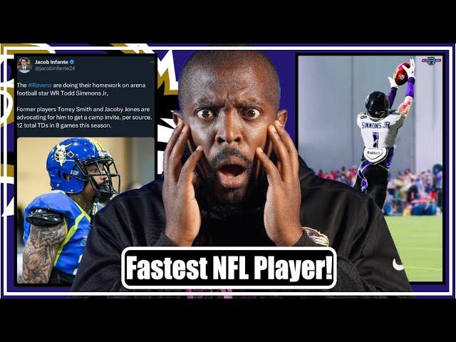 BREAKING NEWS: Ravens sign FASTEST PLAYER in NFL!