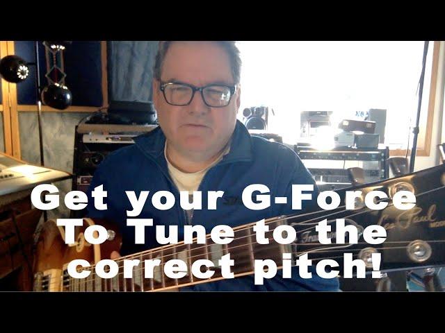 Getting your Gibson G-Force Exactly In Tune
