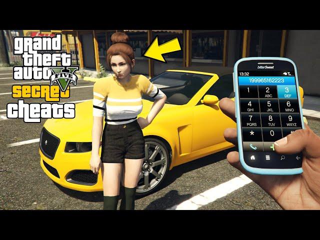 GTA 5 - Secret Phone Cheats! (PC, PS4, Xbox One, PS3 & Xbox 360)